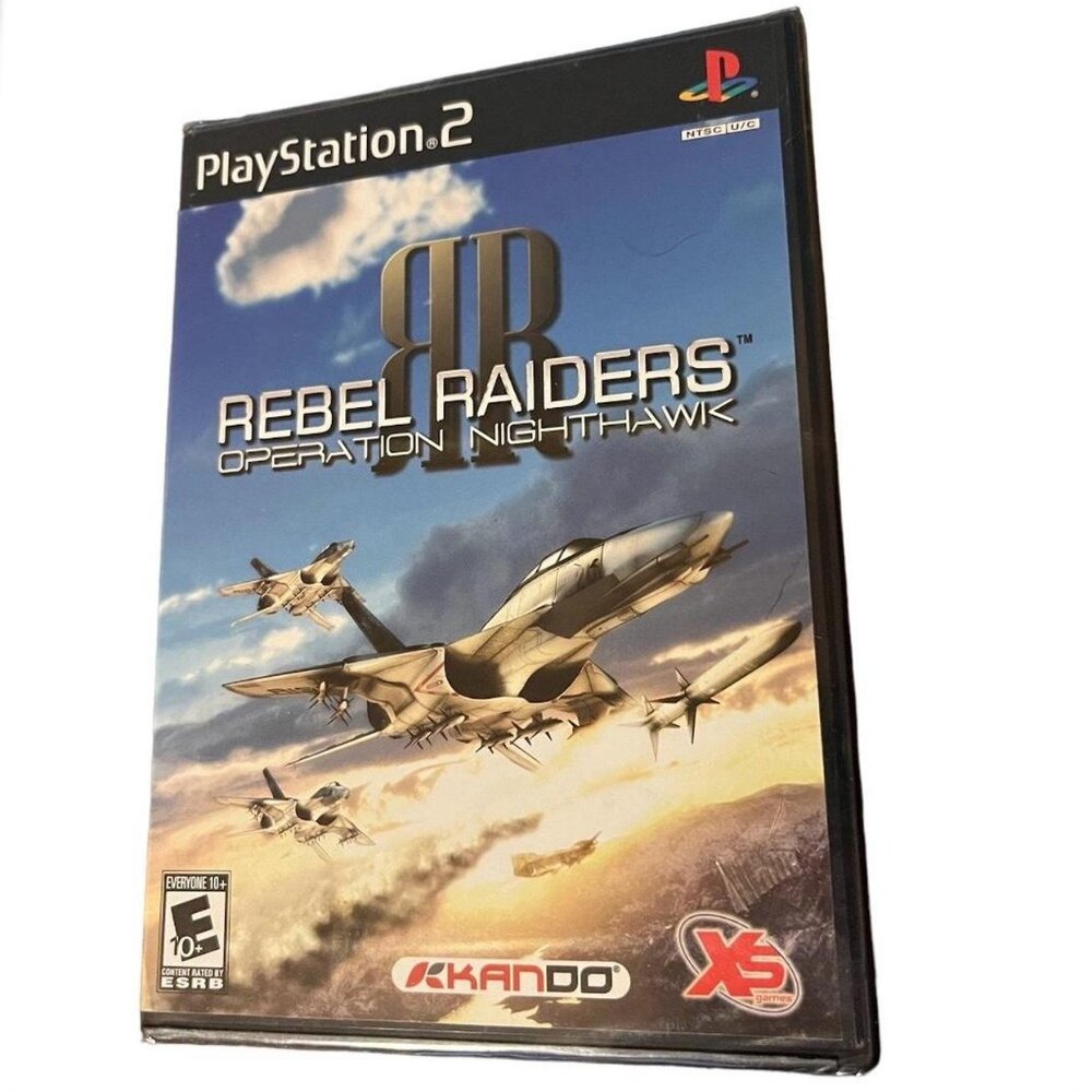 Sony PlayStation 2 Rebel Raiders Operation Nighthawk Video Game New Sealed Plane